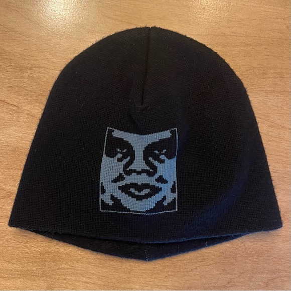 Vintage beanie/skullcap by Obey with distinctive “giant”